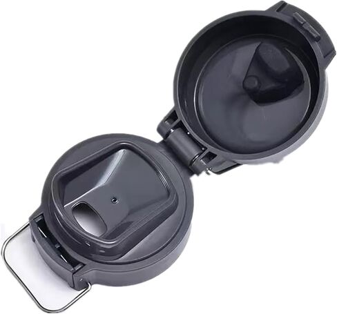 عبوة واحدة من غطاء بديل لـ Stanley Quick Flip GO، غطاء علوي مناسب لكأس ستانلي 24oz 36oz، غطاء زجاجة مياه بزر واحد متوافق مع ملحقات Stanley Quick Flip GO، مانع للتسرب (رمادي) in Kuwait