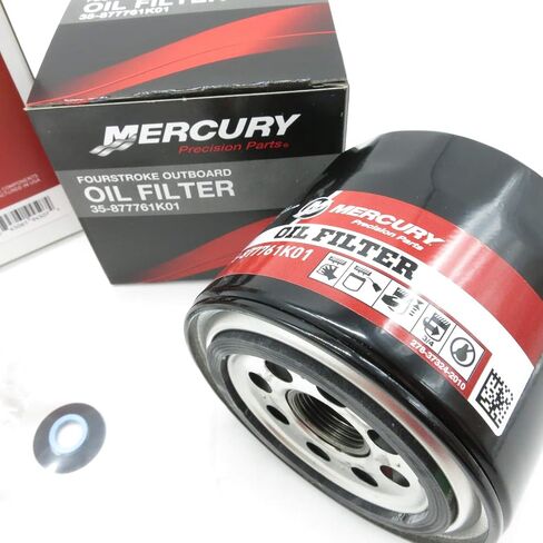 طقم صيانة MERCURY OEM 100 ساعة - 75-115HP رباعي الأشواط 1.7L خارجي 8M0097856 in Saudi Arabia