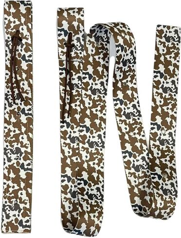 cow print cinch strap cinch latigo and off billet 2" in Saudi Arabia