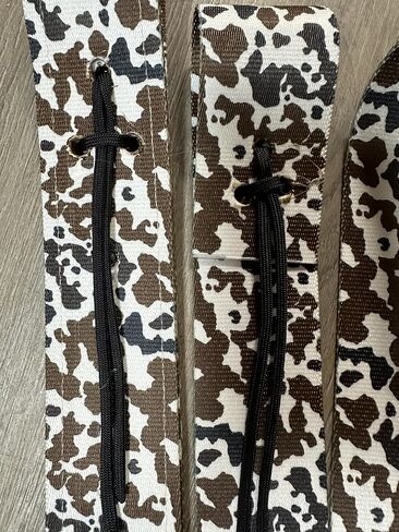 cow print cinch strap cinch latigo and off billet 2" in Saudi Arabia