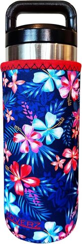 Koverz Neoprene Insulated Bottle Sleeve, Fits 32-40 Oz, XL Size, Peacock in Kuwait