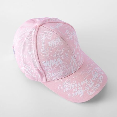 Washed Cotton Baseball Cap for Women Men- Scrawl Distressed Soft Dad Hat with Adjustable Strap Unisex Casual Cap in Saudi Arabia