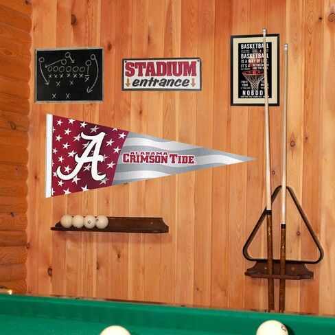 Alabama Crimson Tide Nation USA Stars and Stripes Pennant Pennant Banner Flag in Saudi Arabia