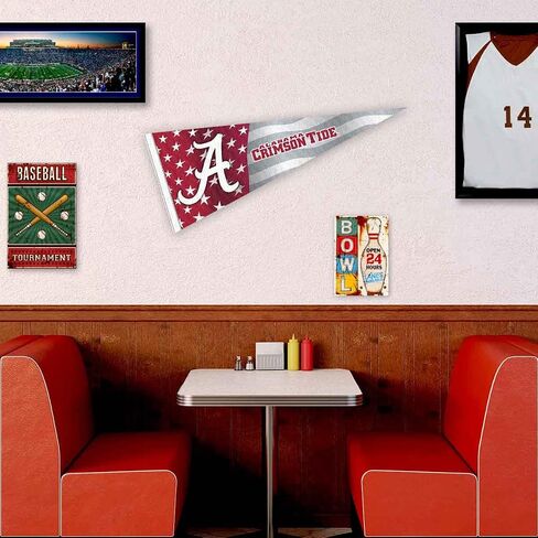 Alabama Crimson Tide Nation USA Stars and Stripes Pennant Pennant Banner Flag in Saudi Arabia