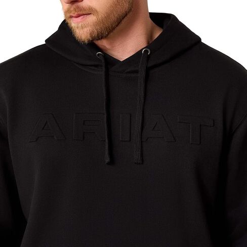 سترة بغطاء للرأس بشعار منقوش للرجال من ARIAT in Saudi Arabia