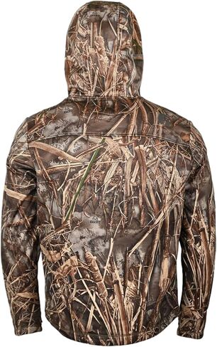 Gator Waders Mens Catahoula 1/2 Hoodie - Comfortable Interior Fleece Lining - Adjustable Hood & Waist - DWR Water Resistant in Saudi Arabia