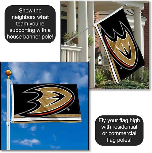 Anaheim Ducks Flag 3x5 Banner in Saudi Arabia