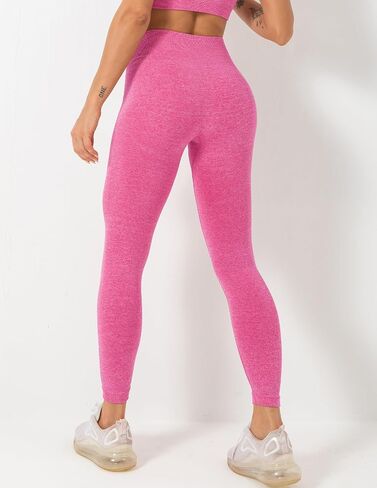 Women's Scrunch Butt Lifting Leggings Seamless High Waisted Workout Yoga Pants Gym Booty Tights in Saudi Arabia