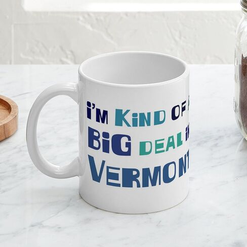CafePress The Ski Vermont Shop Mug 11 oz (325 ml) Ceramic Coffee Mug in Saudi Arabia