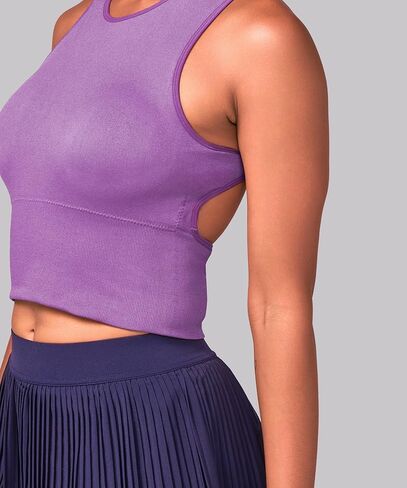 MEIVSO Womens Ribbed Backless Crop Top Open Back Workout Tank Tops Y2K Going Out Sport Shirts with Removable Bra in Saudi Arabia