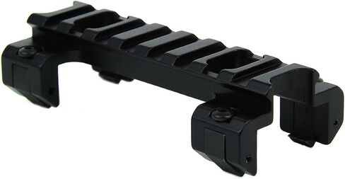 TacFire T6 6061 الألومنيوم MP5 نطاق مخلب السكك الحديدية، ريد دوت البصر Picatinny ويفر السكك الحديدية جبل، 8 فتحات، 3.5 بوصة طويلة، يعمل مع Walther in Saudi Arabia