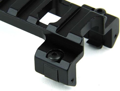 TacFire T6 6061 الألومنيوم MP5 نطاق مخلب السكك الحديدية، ريد دوت البصر Picatinny ويفر السكك الحديدية جبل، 8 فتحات، 3.5 بوصة طويلة، يعمل مع Walther in Saudi Arabia