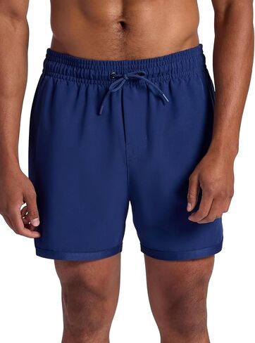 Gaiam Mens Lunge 5" Short, Standard Fit, Stretch Lightweight Material, Moisture-Wicking in Saudi Arabia