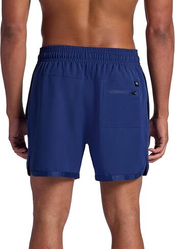 Gaiam Mens Lunge 5" Short, Standard Fit, Stretch Lightweight Material, Moisture-Wicking in Saudi Arabia