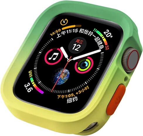 Generic غطاء TPU لسلسلة ساعات Apple Ultra 49mm 9 8 7 41mm 45mm إطار ممتص للصدمات لحافظة iWatch 6 5 SE 4 40 44mm(Rose red,49mm) in Kuwait