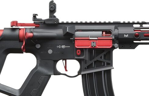 بندقية Lancer التكتيكية Gen 2 Enforcer Blackbird معدنية كاملة من Airsoft AEG مع Mosfet/ETU-Electric كامل/شبه تلقائي (يتضمن بطارية ليبو وشاحن) in Kuwait
