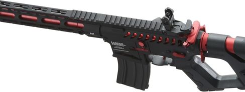 بندقية Lancer التكتيكية Gen 2 Enforcer Blackbird معدنية كاملة من Airsoft AEG مع Mosfet/ETU-Electric كامل/شبه تلقائي (يتضمن بطارية ليبو وشاحن) in Kuwait