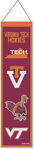 WinCraft VA Tech Hokies Evolution 8x32 Inch Vertical Wool Embroidered Hanging Banner in Saudi Arabia