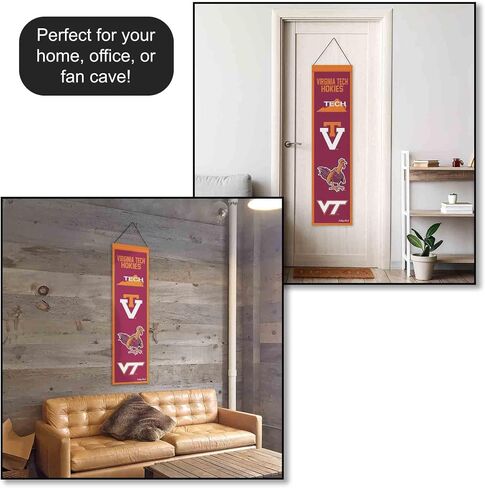 WinCraft VA Tech Hokies Evolution 8x32 Inch Vertical Wool Embroidered Hanging Banner in Saudi Arabia