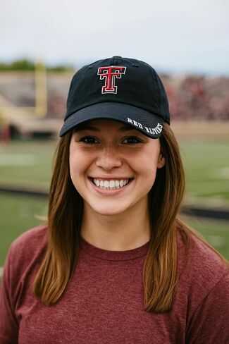 قبعة جامعة Texas Tech مرخصة رسميًا، إصدار كلاسيكي قابل للتعديل، مقاس مريح ومطرز بشعار الفريق in Saudi Arabia