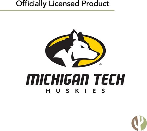 Desert Cactus Michigan Tech Baseball Hat Huskies MTU Technological Brimmed Embroirderd Hats Cap Adjustable Cloth Strap Adult (Style A) Black in Saudi Arabia