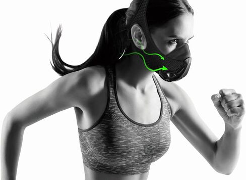 Breakout High Altitude Training Mask – Adjustable Resistance Workout Mask for Endurance & Stamina – Simulates High Altitude Training, 4 Airflow Levels for Endurance Training with Carry Case in Saudi Arabia