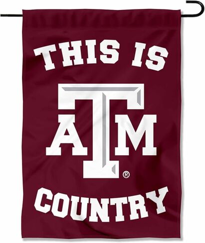 Texas A&M Aggies This is Aggies Country Garden Banner Flag in Saudi Arabia