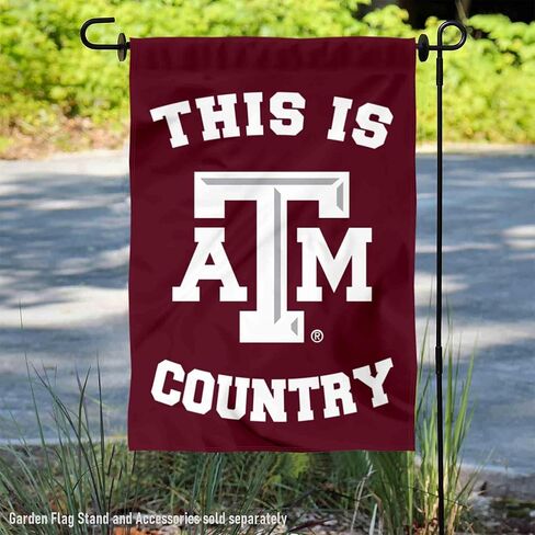 Texas A&M Aggies This is Aggies Country Garden Banner Flag in Saudi Arabia
