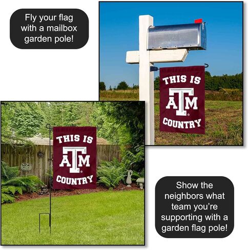 Texas A&M Aggies This is Aggies Country Garden Banner Flag in Saudi Arabia