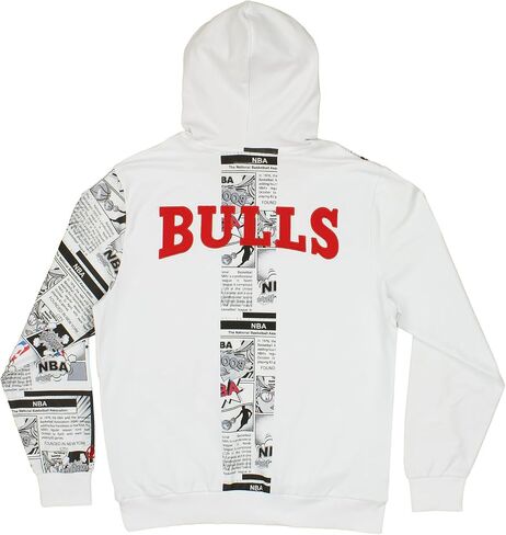FISLL NBA Teams Men's Comic Book Newsprint Fashion Hoodie in Kuwait