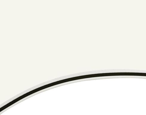 Banworks Blank Custom Outline Strat Pickguard 3 Ply 4 Holes DIY Guitar Scratch Plate for Fender Stratocaster Strat ST Style Electric Guitars JT/HB-12 Vintage White in Saudi Arabia