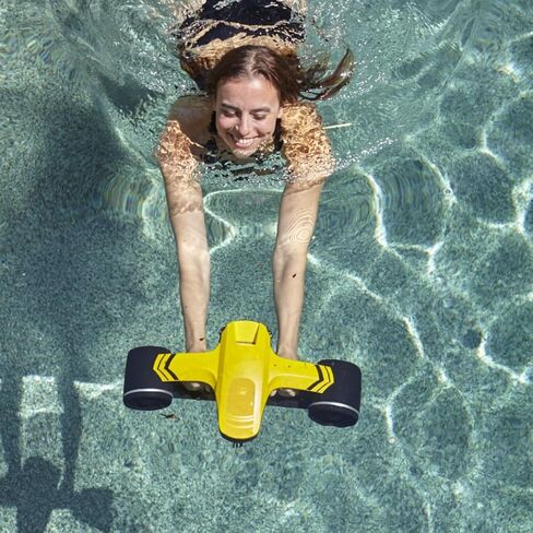 ROBOSEA Seaflyer Seascooter 800 وات سكوتر تحت الماء بعمق 100 قدم مراوح المياه معدات غطس لبحر حمام السباحة in Kuwait