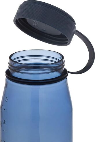 MiiR Everywhere Bottle 33oz - Lightweight and Durable Recycled Plastic Water Bottle, Dishwasher Safe Water Bottle with Silicone Splash Guard for Spill-Free Sipping in Saudi Arabia