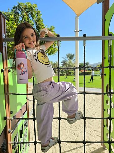 DRNK Bubblebottle |18oz Insulated Stainless Steel Waterbottle with Straw and Wide Mouth | Protective Silicone Base | Leak-Proof Durable Kids Bottle for Sports & School (Sigma) in Saudi Arabia