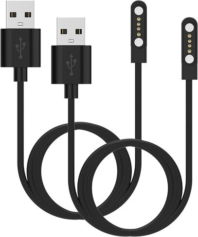 شاحنان متوافقان مع شاحن PLAUD Note، كابل شحن USB مغناطيسي بديل بطول 2 قدم و4 دبابيس لشاحن مسجل صوت PLAUD Note AI Vioce in Saudi Arabia