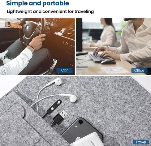 شاحنان متوافقان مع شاحن PLAUD Note، كابل شحن USB مغناطيسي بديل بطول 2 قدم و4 دبابيس لشاحن مسجل صوت PLAUD Note AI Vioce in Saudi Arabia
