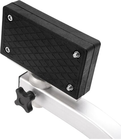HECASA Universal 90 Degree Adjustable Trolling Motor Bracket Compatible with Clamp-on Type Electric Trolling Motors Deck Mount Aluminum&Nylon Screw Mount Kayak Canoe Small Boat in Saudi Arabia