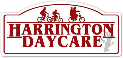 Harrington Daycare Vinyl Sticker Auto Car Truck Wall Laptop | Sticker | 4" x 1.75" in Saudi Arabia