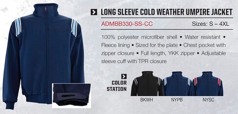 Adams USA Umpire Cold Weather Uniform Jacket in Saudi Arabia