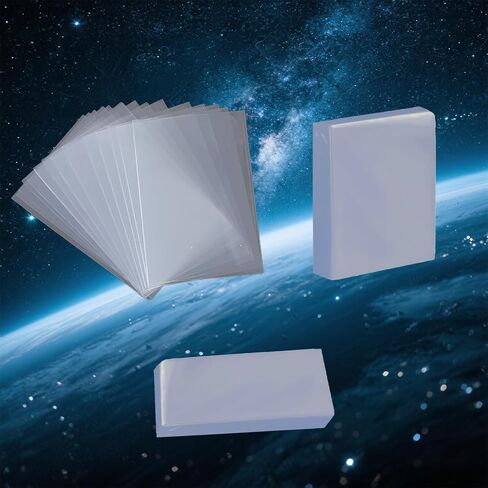 800 Count Card Sleeves, Soft Clear Protectors for Standard Size Trading Cards, Sports Cards, Baseball Cards, and Game Cards（3.58"" x 2.6""） in Saudi Arabia