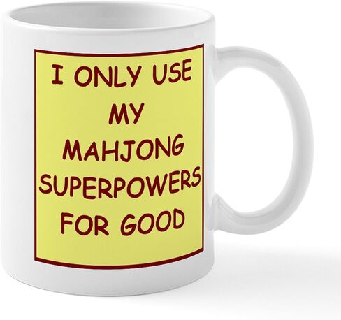 CafePress Mahjong Mugs 11 oz (325 ml) Ceramic Coffee Mug in Saudi Arabia