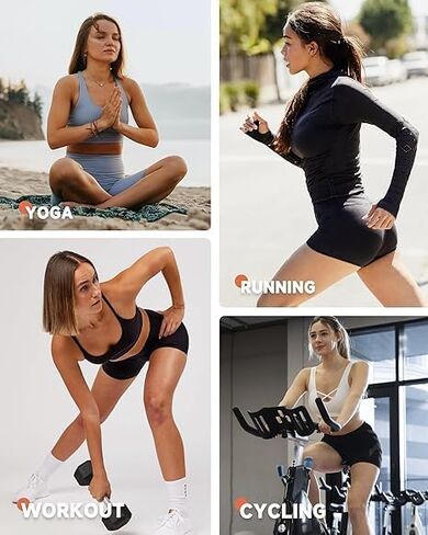 8" Biker Shorts for Women - High Waist Tummy Control Stretch Spandex Workout Yoga Running Gym Underwear in Saudi Arabia