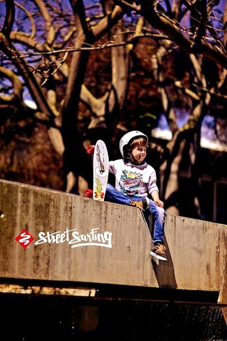 Street Surfing PopBoard in Saudi Arabia