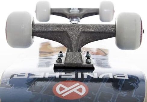 Punisher Skateboards Pro-Series Deck From Cold-Forged Canadian Maple, 31.5" x 7.75" in Saudi Arabia