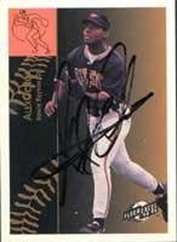 Alex Ochoa Bowie Baysox - Orioles Affiliate 1995 Fleer Excel Autographed Card - Minor League Card. This item comes with a certificate of authenticity from Autograph-Sports. Autographed - Baseball in Saudi Arabia