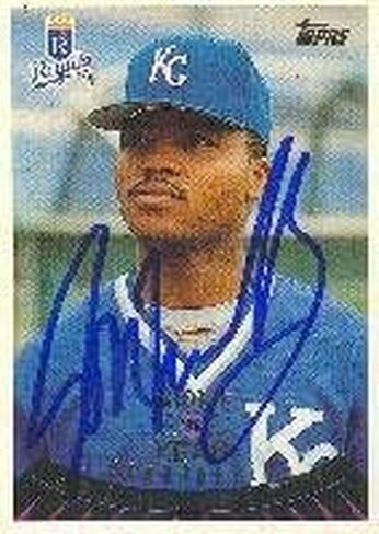 Jon Nunnally Kansas City Royals 1995 Topps Rookie Year Candidates Autographed Card - Rookie Card. This item comes with a certificate of authenticity from Autograph-Sports. Autographed - Baseball in Saudi Arabia