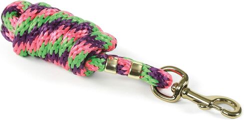 Shires Equestrian Topaz Horse Lead Rope (Navy/Red/Turquoise) in Saudi Arabia