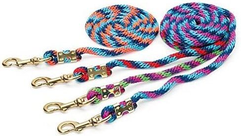 Shires Equestrian Topaz Horse Lead Rope (Navy/Red/Turquoise) in Saudi Arabia