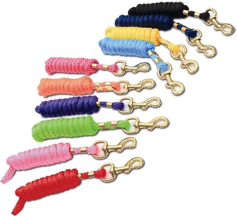 Shires Equestrian Topaz Horse Lead Rope (Navy/Red/Turquoise) in Saudi Arabia