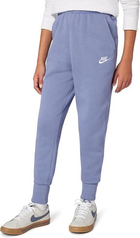 Nike Girls' Sportswear Club Fleece High-Waisted Fitted Pants in Saudi Arabia